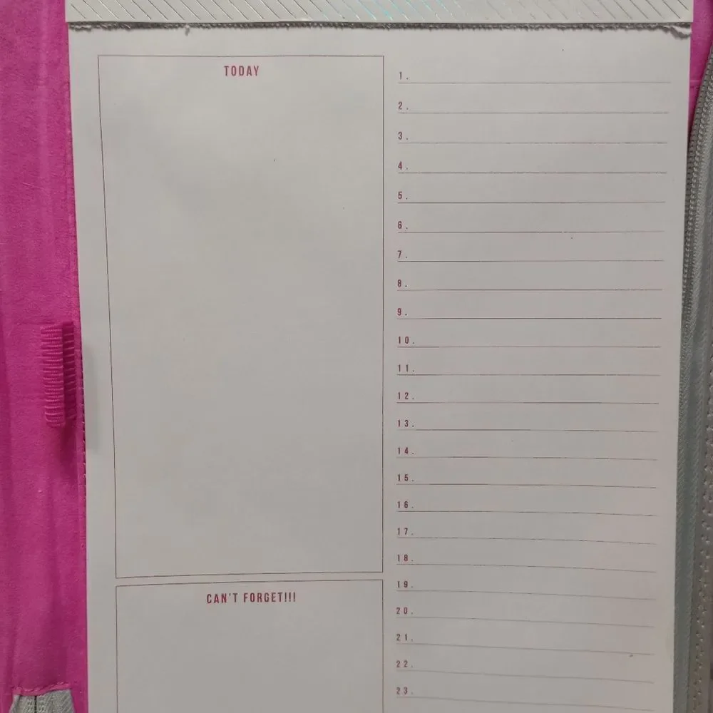 Graphique Holographic Silver Notebook Planner